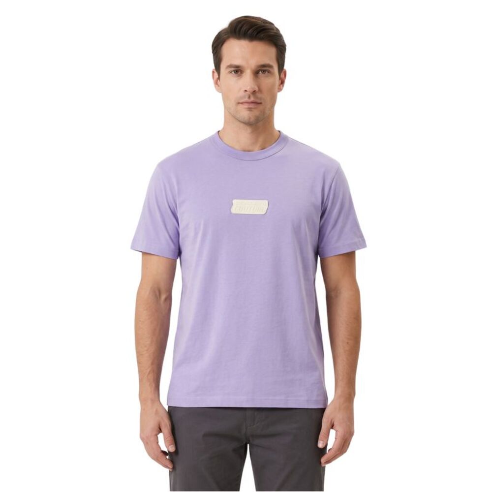 Versace Jeans Couture White T-Shirt – Baroque  Medallion  Logo
